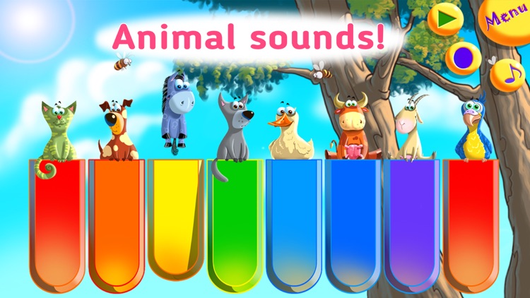 Animal Piano: educational game