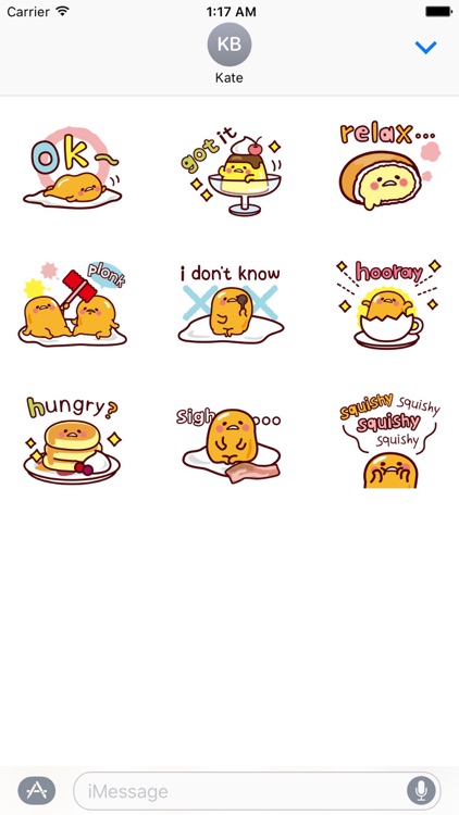 Animated Cute Tiny Egg Sticker