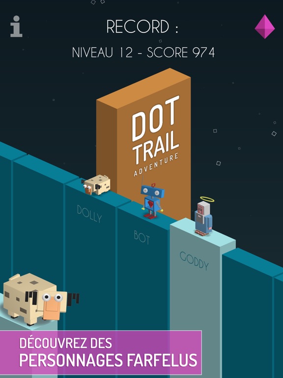 Screenshot #6 pour Dot Trail Adventure