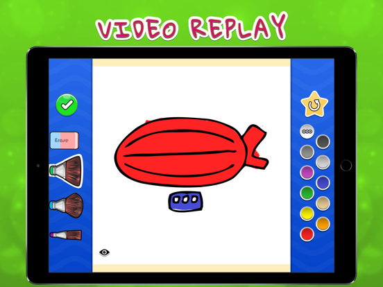 Coloring Your Travel iPad screenshot 2 - Entertainment app