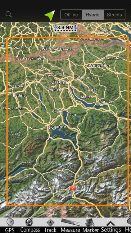 Zug - Aegeri Lakes GPS Charts screenshot-4