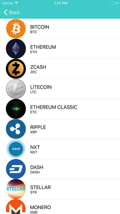 Screenshot #2 pour ALL CRYPTO - crypto currency converter