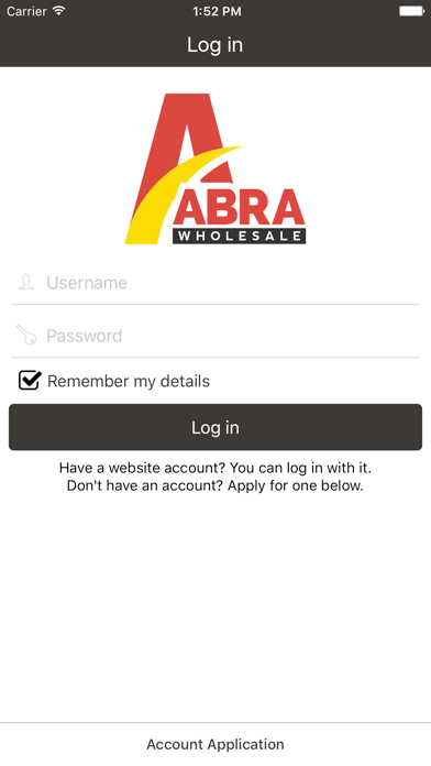 Screenshot #1 pour Abra Wholesale