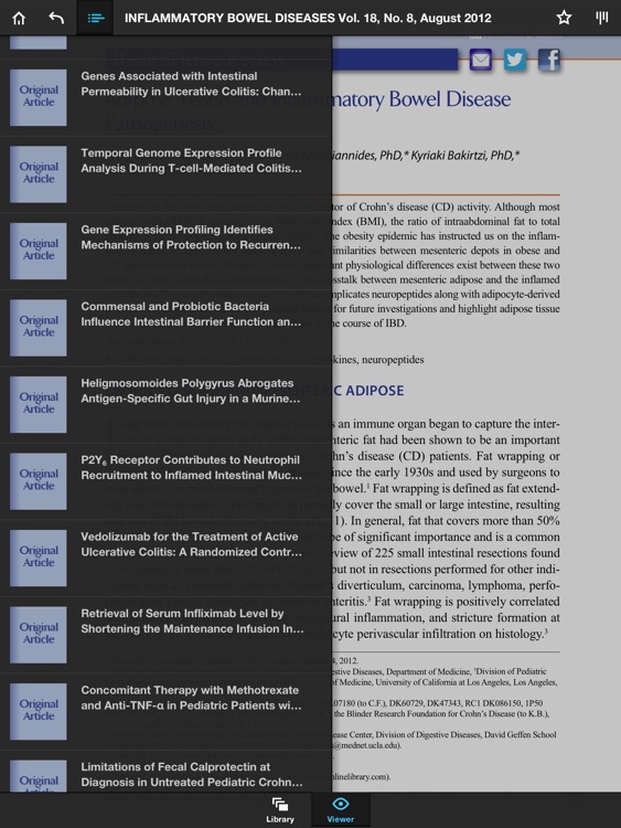 Inflammatory Bowel Diseases