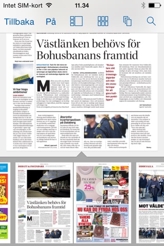 Bohusläningen E-tidning screenshot 2