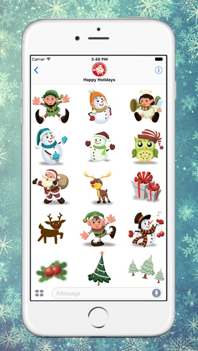 Happy Holidays Stickers 2018 screenshot 3