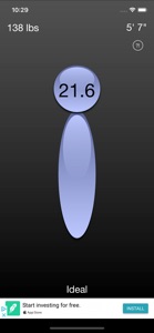 Simple BMI Calculator screenshot #1 for iPhone