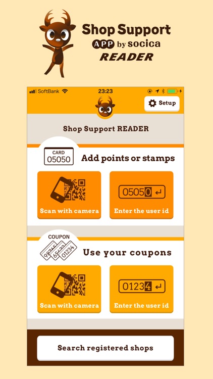 Shop Support Reader