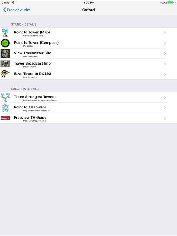 Screenshot #5 pour Freeview Aim Antenna