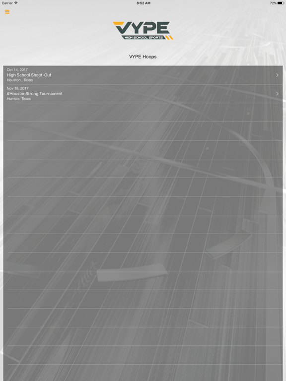 VYPE Hoops iPad screenshot 1 - Sports app