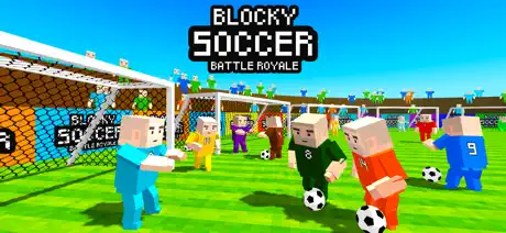 Blocky Soccer Battle Royale
