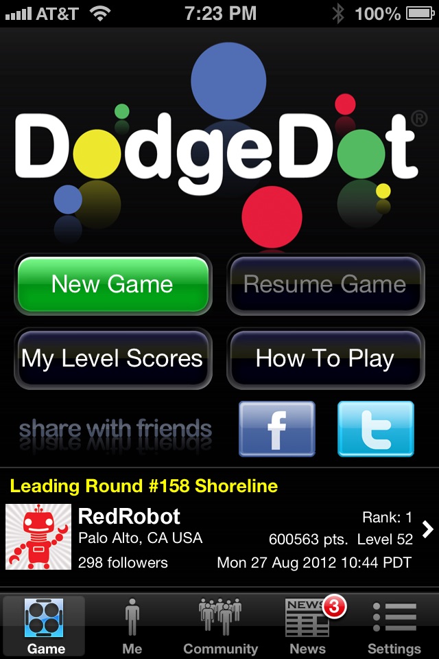 DodgeDot screenshot 2