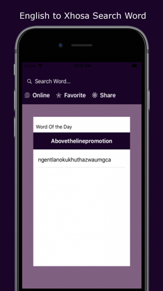 English to Xhosa Translator screenshot 2