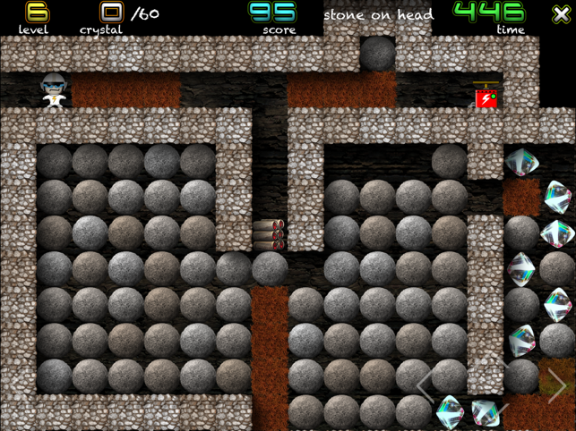 ‎Crystal Mine - Jones in action Screenshot