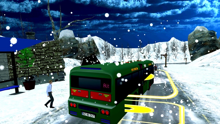 Snow Bus Drive Simulator 3D