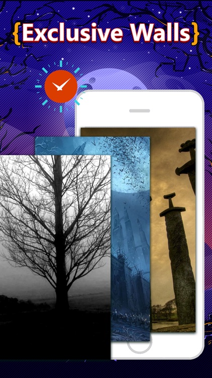 Gothic Clock Wallpaper Pro