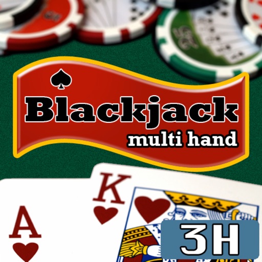 Blackjack 21 Pro Multi-Hand iOS App