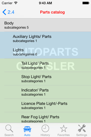 Autoparts for Chrysler screenshot 4