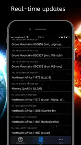 Meteorites screenshot #4 for iPhone