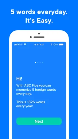 ABC Five — learn language screenshot 1