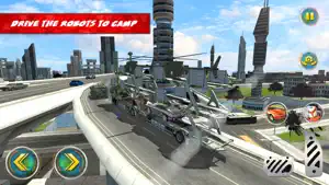 Robot Car City Wars 2018 screenshot #2 for iPhone