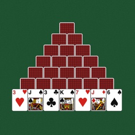 螢幕擷取畫面 (1) Solitaire / Pyramid