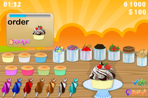 Bake Cupcake Mania screenshot 2