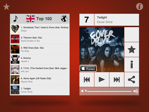 Music top 100 hits PRO HD screenshot 2