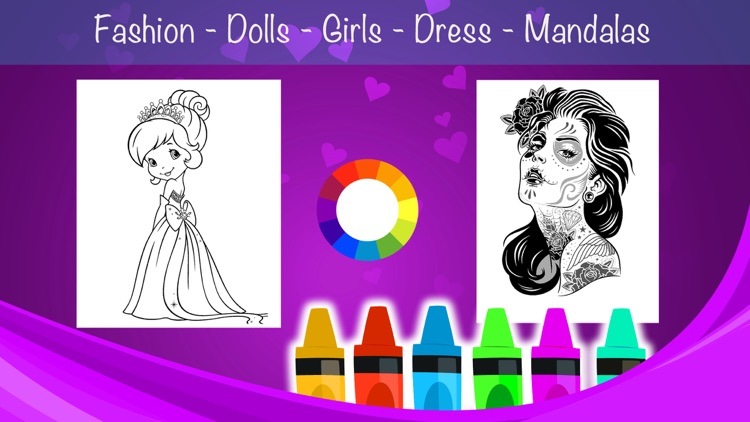 Fashion Girls Doll Multi Paint