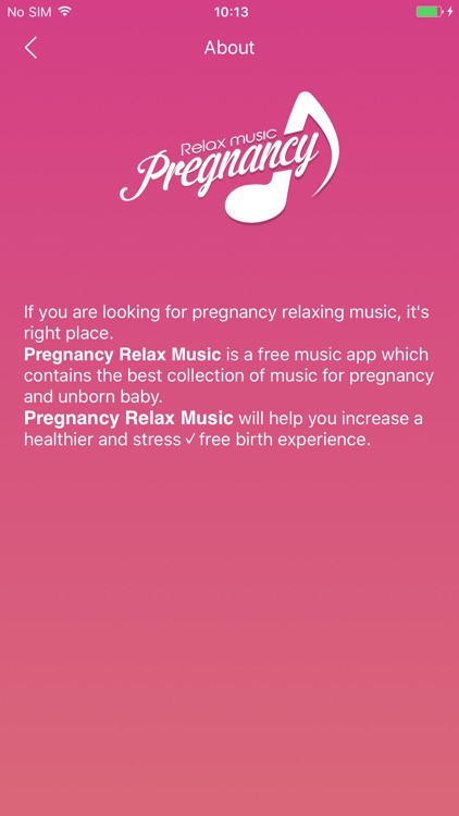 Pregnancy Relax Music screenshot-3