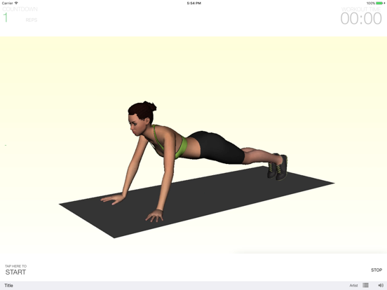 Screenshot #5 pour 3D Workouts Plus - Quick daily routines for you