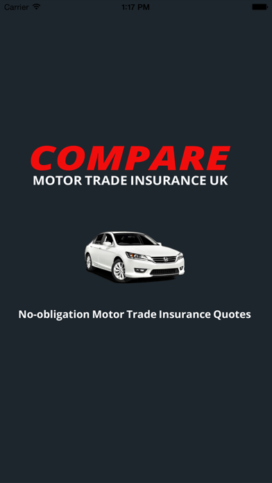 Screenshot #1 pour Compare Motor Trade Insurance