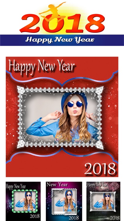Happy New Year Frames 2018