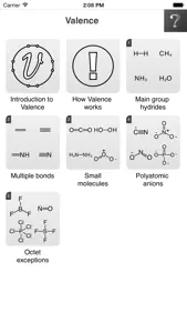 Chemical Valence screenshot #1 for iPhone