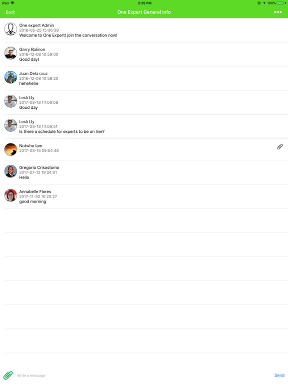 Screenshot #6 pour OneChat by OneExpert