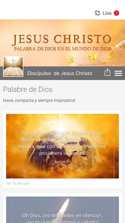 Discípulos  de Jesus Christo
