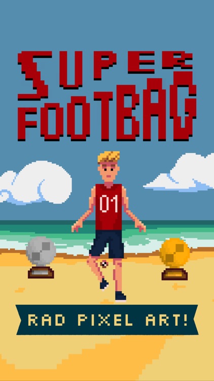 Super Footbag - World Champion 8 Bit Sports