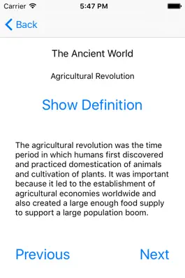 Game screenshot AP World History Terms hack
