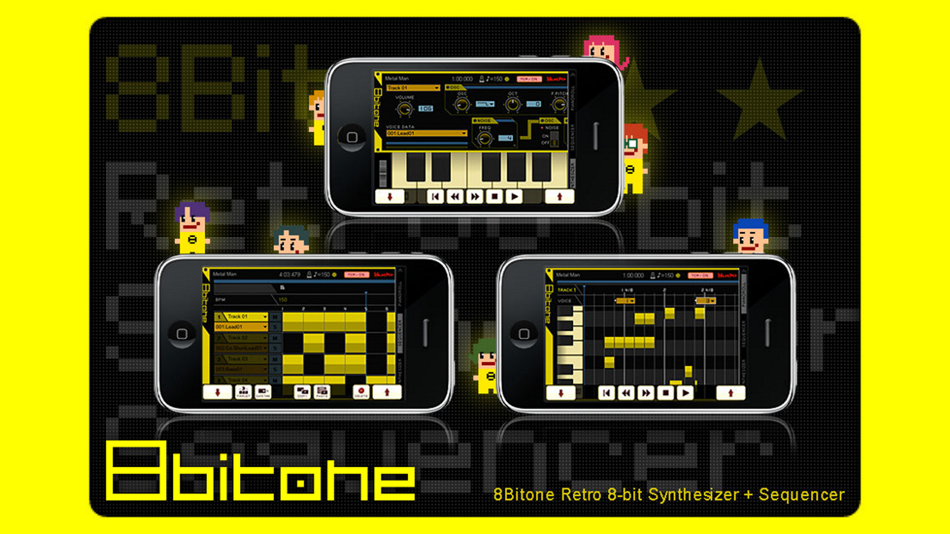 #4. 8Bitone+ MICRO COMPOSER (iOS) 由: Yudo Inc.