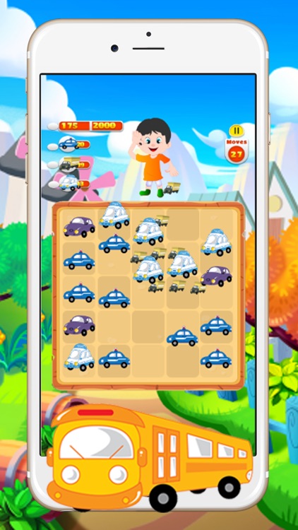 Cars Trains & Trucks Puzzles Match