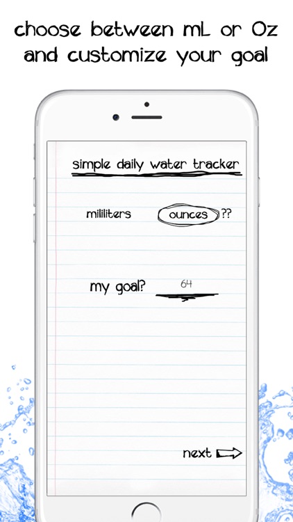 Simple Daily Water Tracker