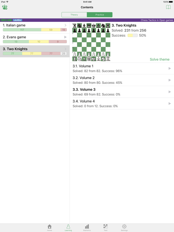Screenshot #6 pour Chess Tactics in Open games