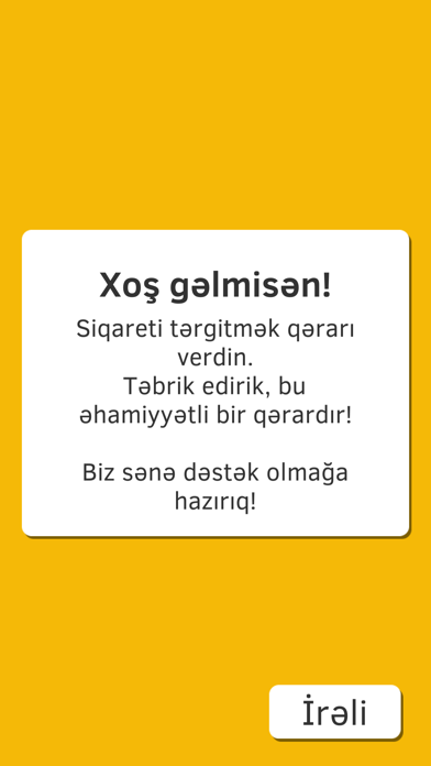 Screenshot #1 pour Tütündən imtina et