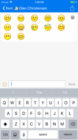 Micro Focus Messenger screenshot