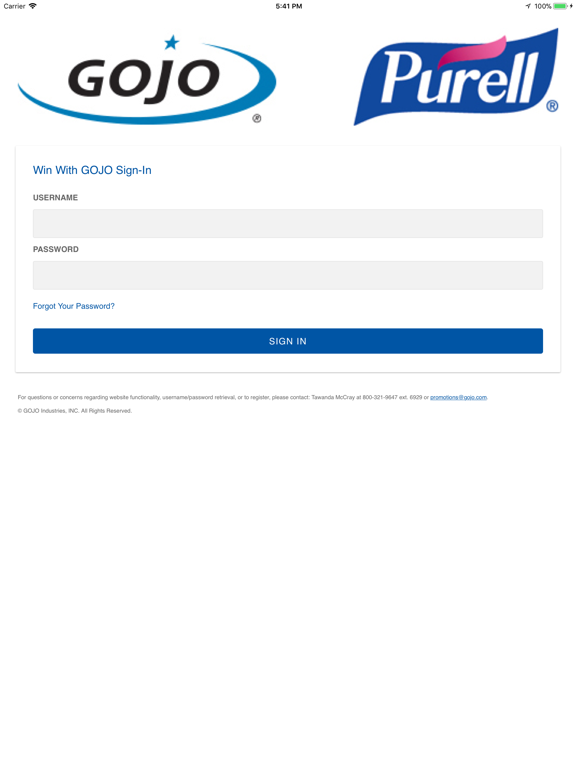 Screenshot #4 pour Win With GOJO App