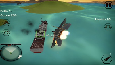 Screenshot #2 pour Jet Avion Guerre Combat 2k17