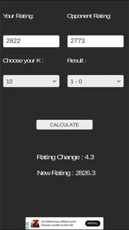 Game screenshot Chess Elo Calculator mod apk