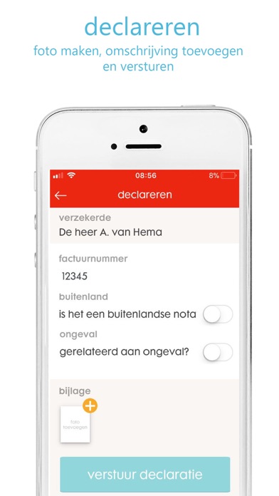 HEMA Zorg app screenshot 2