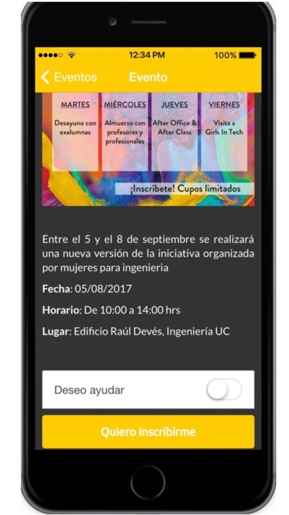 Mujeres Ingeniería UC screenshot-3