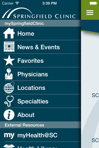 mySpringfieldClinic screenshot 2